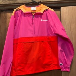 Champion Colorful Pink and Orange Jacket
